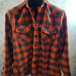 Zeagoo Plaid Flannel Button Down Shirt